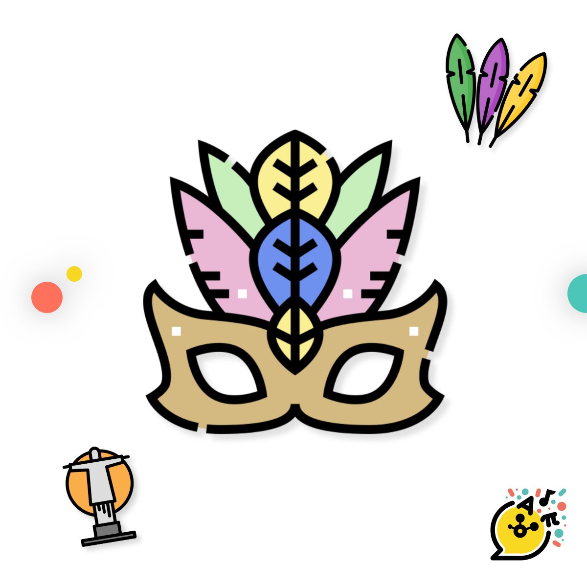 PoplabD's tweet photo. In Deutschland feiern wir mit Helau und Alaaf, aber heute nimmt das PopLab-Team Sie ausnahmsweise mit auf eine Entdeckungsreise zum berühmtesten aller Maskenbälle: Dem Karneval von Rio!🎭💃.

👉 Hier geht's lang: https://t.co/Wu5uAv2aeO]

#twitterlehrerzimmer #faschingsdienstag https://t.co/RVqfy3I3Xg