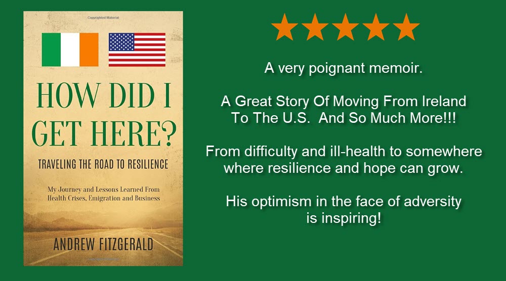 Proofpositive's tweet photo. #Ireland #immigration #grief #adversity #resilience #inspiration In this poignant #memoir about resilience, Andrew Fitzgerald shares his story of #emigrating to America from Ireland, only to return to Ireland, and then back to America for good. https://t.co/BZ0bG60nQT https://t.co/2OTnr5Sc1u