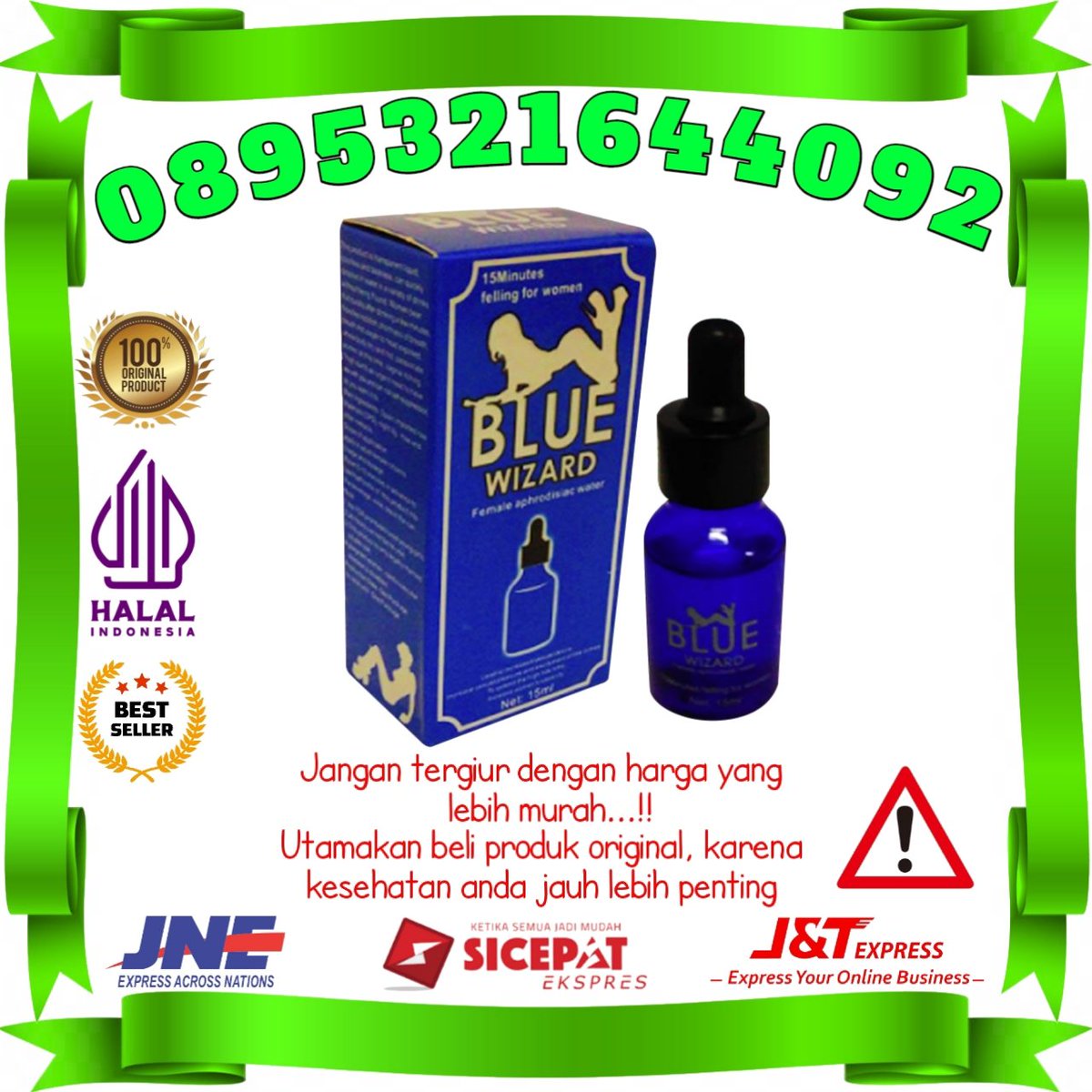 FarmastoreH's tweet photo. JUAL OBAT PERANGSANG WANITA No:1 
BLUE WIZARD 
👉1x TETES Minta ENTOT.
DIJAMIN!!!
✅Meningkatkan gairah intim 
✅agresif diranjang
✅BIKIN KLEPEK2 CEWEK
Semprotkan 5xsemprot keminuman 5 Menit langsung reaksi merangsang 

ORDER WA: 0895321644092

#perangsangwanita #obatperangsang https://t.co/pvy7H12BMJ