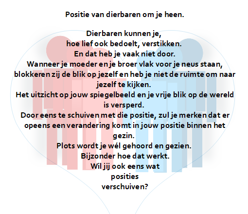 phenomenacoach's tweet photo. Positie van dierbaren om je heen.
Dierbaren kunnen je, 
hoe lief ook bedoelt, verstikken. 
En dat heb je vaak niet door.
Door eens te schuiven met die positie, zul je merken dat er opeens een verandering komt in jouw positie binnen het gezin. https://t.co/etyvXuQcvk https://t.co/SOSk6cF4XK