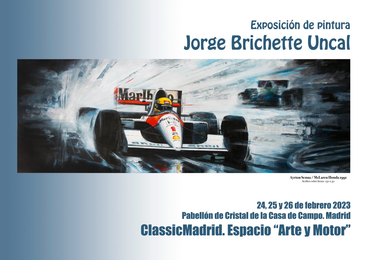 SylviaLongas's tweet photo. Cita recomendada. Los días 24, 25 y 26 de febrero el gran fotógrafo y pintor Jorge Brichette expone algunas de sus obras en el Pabellón de Cristal de la madrileña Casa de Campo, dentro de las actividades del #Salón 
#ClassicMadrid. Os dejo unas muestras. https://t.co/91yn8brO95