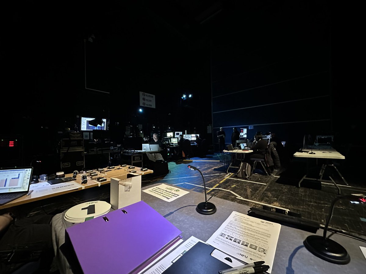 voxxeh's tweet photo. Ever wondered what it looks like backstage at #NFU23 @NFUtweets Conference? https://t.co/jVggMbtgu1