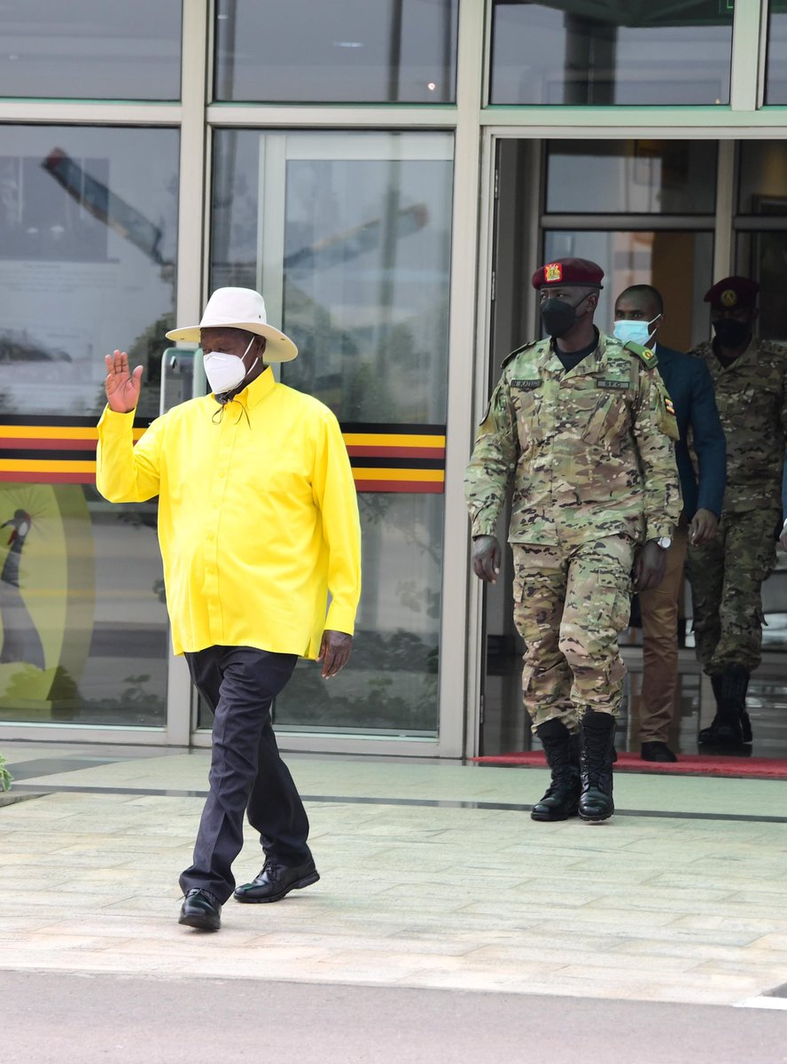 KagutaMuseveni's tweet photo. I have left for Teso to rally support for the NRM candidate, Phillip Oucor in the Serere county by-election. https://t.co/W5TpyFHv3W