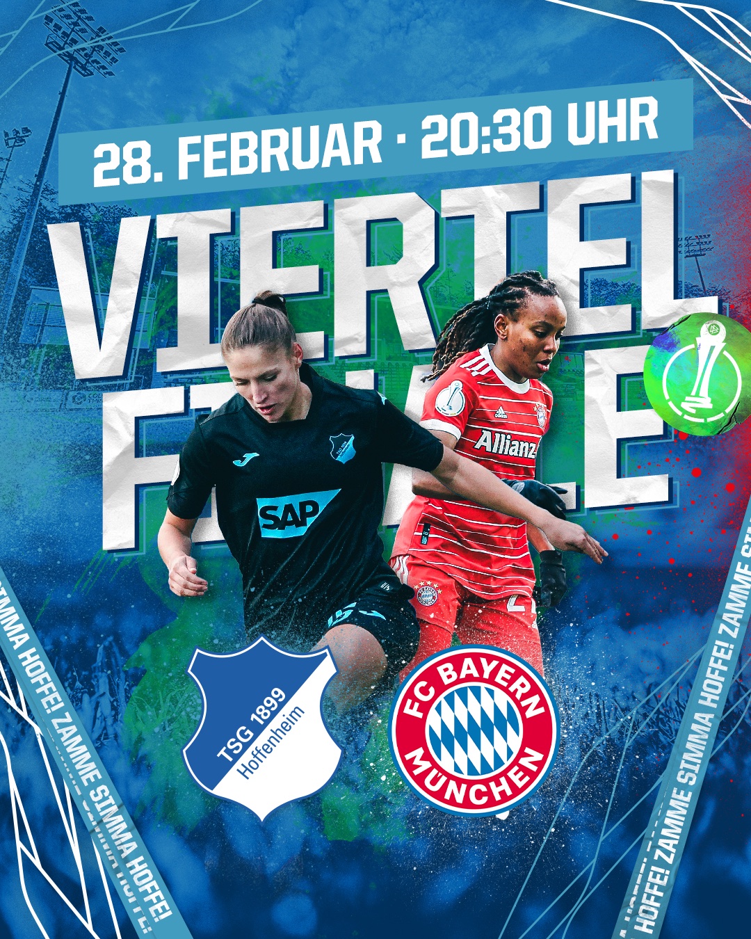 TSG Hoffenheim Frauen on Twitter "Noch eine Woche bis zum Pokal