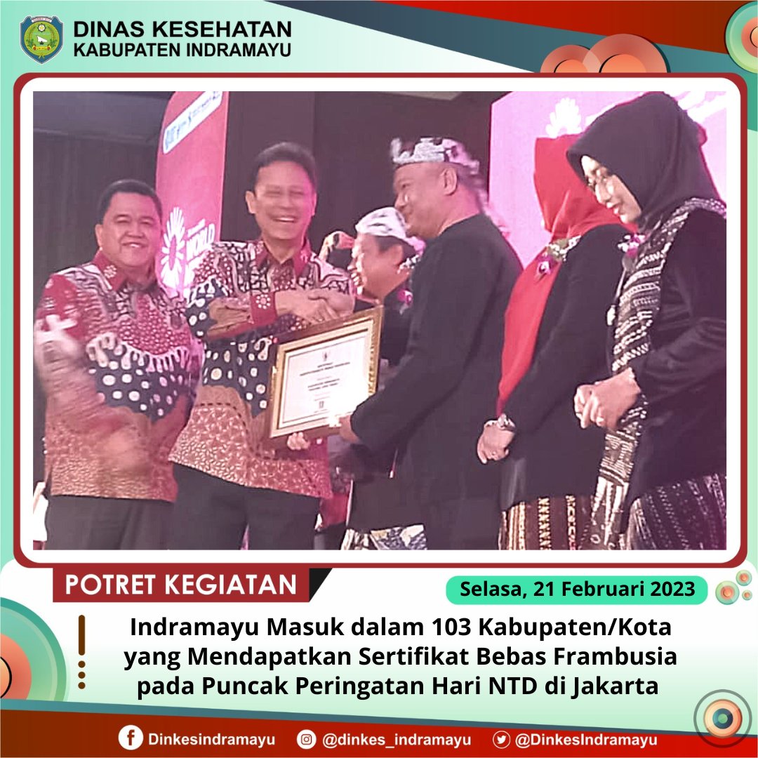 DINKES KAB. INDRAMAYU tweet media