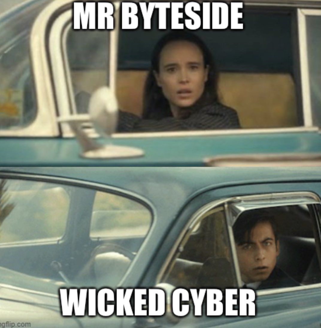Mr_Byteside's tweet photo. we meet at last ๐ @WickedCyber
#cyber912 #MrByteside @Cyber912_UK @CyberStatecraft https://t.co/TTZ3ThZRfz