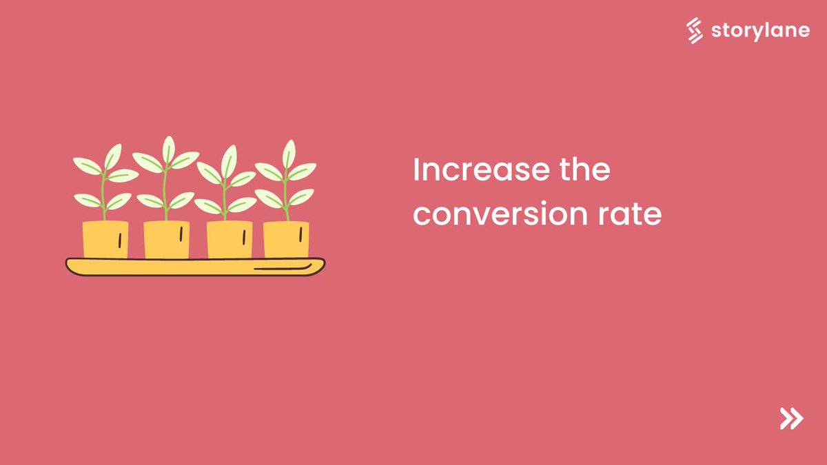 storylaneio's tweet image. 🍧 Increase conversion rate
Customised interactive product demos that suit the requirements of your prospects resonate better with them and ensure there is an instant value realisation of your product. 
#interactivedemo #storylane #productdemo