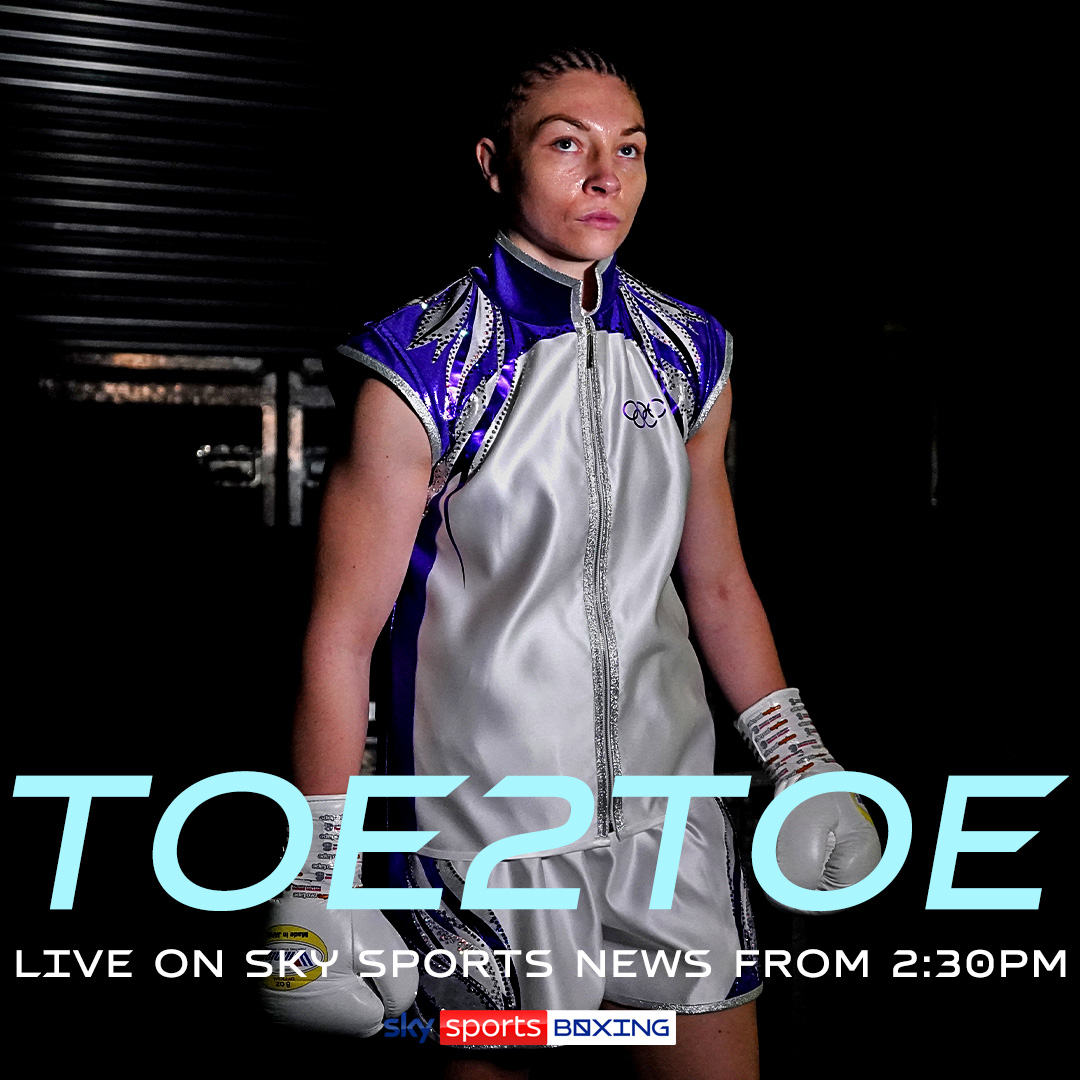 SkySportsBoxing's tweet photo. 🚨 𝐏𝐑𝐈𝐂𝐄 𝐗 𝐓𝐎𝐄𝟐𝐓𝐎𝐄 🚨

@LLPrice94 is in the Toe2Toe studio today and will be live on Sky Sports News from 2:30pm ⏰✨ https://t.co/hAP64Lu7Rl