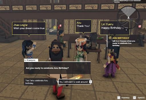 Really like ''Sword and Fairy''series! It is fantastic to see such a unique game on The Sandbox. Hope the games on the Sandbox would be more challenging like ''Sword and Fairy'' in the future.

📷by player - kyuan

<a href="/SoftstarEntmt/">Softstar Entertainment</a>
<a href="/TheSandboxGame/">The Sandbox</a>
<a href="/TheSandboxCH/">The Sandbox 中文專頁</a>
<a href="/borgetsebastien/">Sebastien 🏞</a>