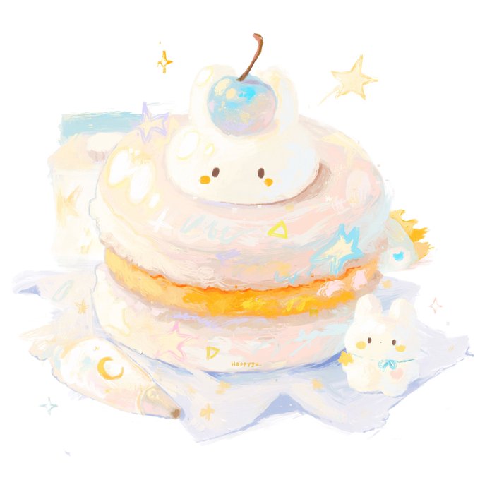 「カップケーキ 食べ物」のTwitter画像/イラスト(人気順)