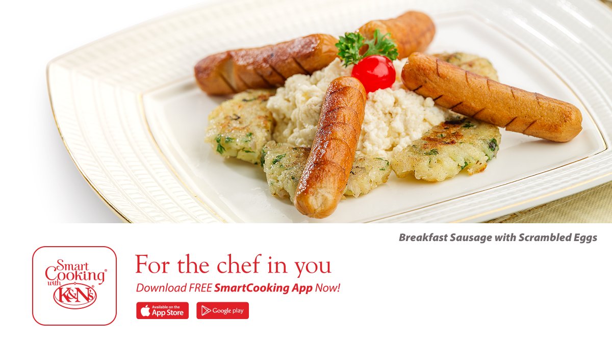 K&N's Pakistan on Twitter "Breakfast Sausage with Scrambled Eggs One