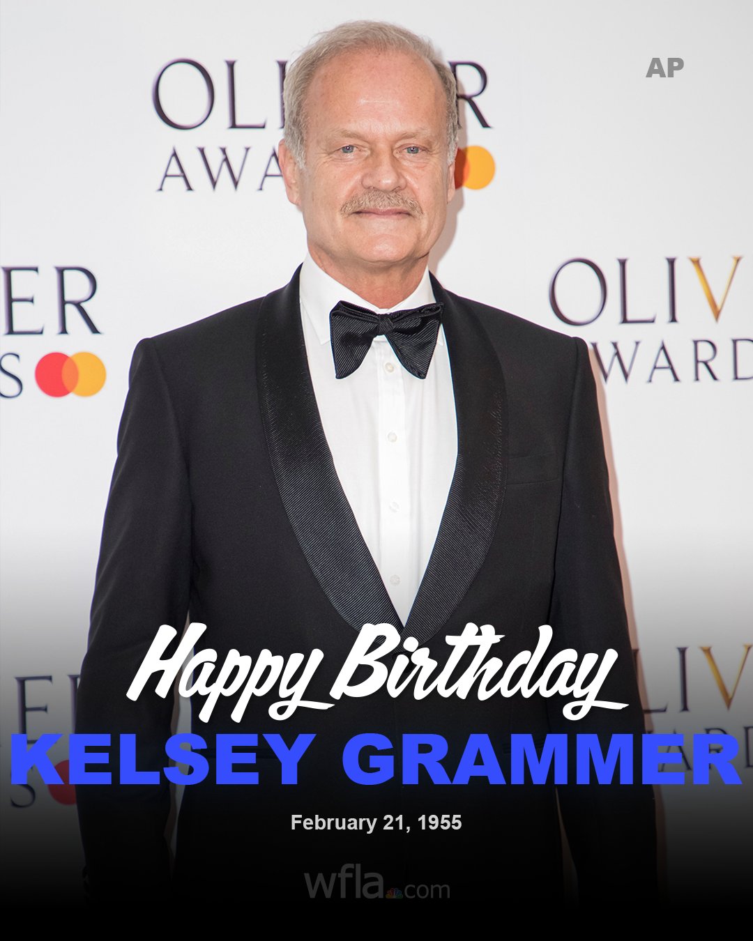 HAPPY BIRTHDAY, KELSEY GRAMMER! The acclaimed sitcom and Broadway actor turns 68 today!  