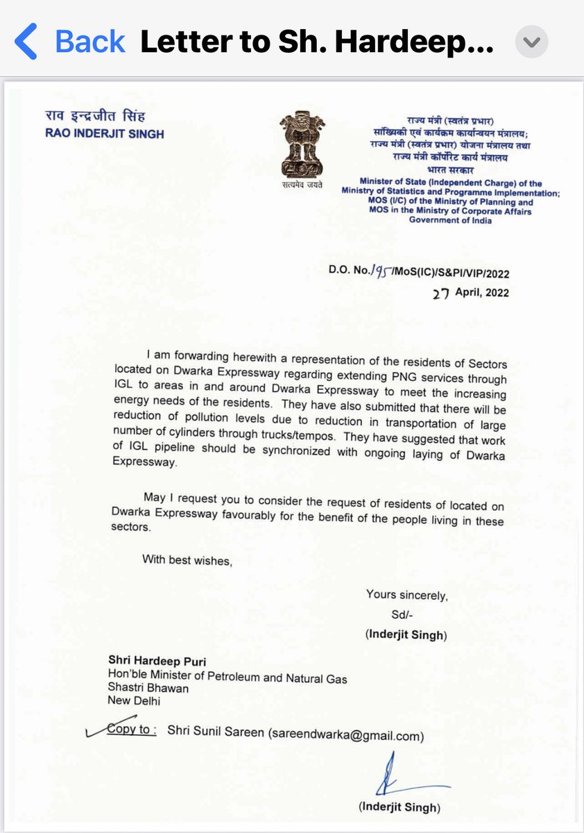 sareendwarka's tweet photo. @HardeepSPuri sir, missing critical PNG supplies in #Gurugram was reported to u by @Rao_InderjitS on 27-apr-22 basis rsdnts representation. Can u pl take action on the same to benefit Govt+Rsdnts.
@PMOIndia 
@GatiShakti 
@byadavbjp 
@mlkhattar 
@TOIGurgaon 
@HTGurgaon 
@gsinl https://t.co/n2onSofBBL