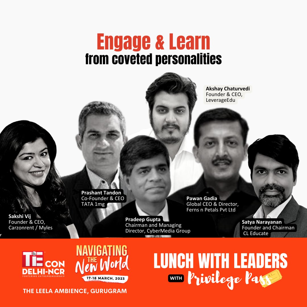 TiE Delhi-NCR tweet media