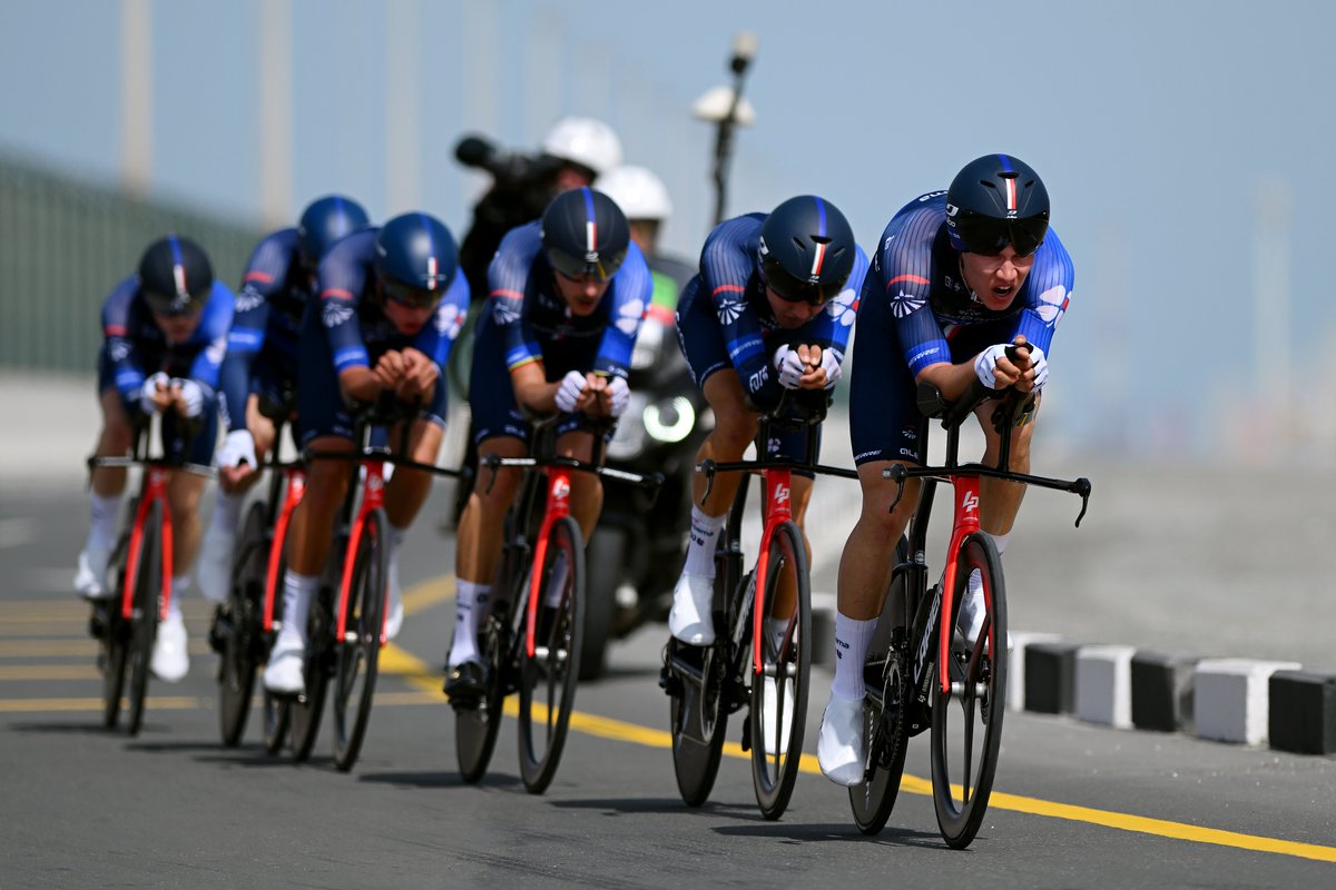 13e place sur le chrono par équipe de l'UAE Tour, à 26 secondes de Soudal-Quick Step, lauréate de l'étape.