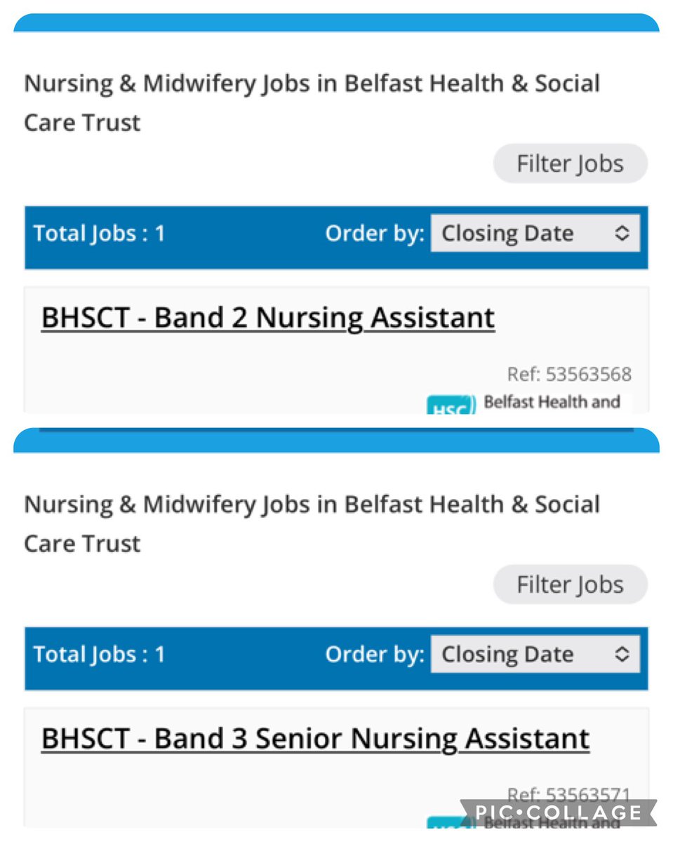 Great opportunity to join <a href="/BelfastTrust/">Belfast Trust</a> nursing family.. Band 2 &amp; Band 3 Nursing Assistant Jobs…. Posts available throughout Urgent and Emergency Care jobs.hscni.net