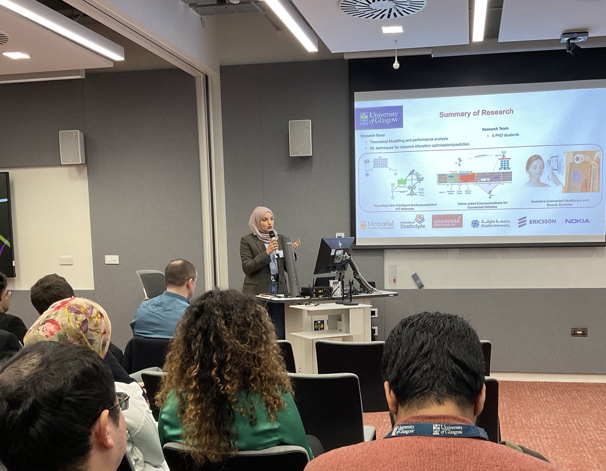 UofG_SciEng_IAA's tweet photo. Pitches from @LMohjazi, Yao Sun and Masood Ur Rehman.

Topics include assistive-connected healthcare and beauty systems, semantic communication, and antenna design to predict climate change and propose interventions.

@UofGSciEng @UofGEngineering @qammera #FutureWireless https://t.co/lxuWK9CnC4