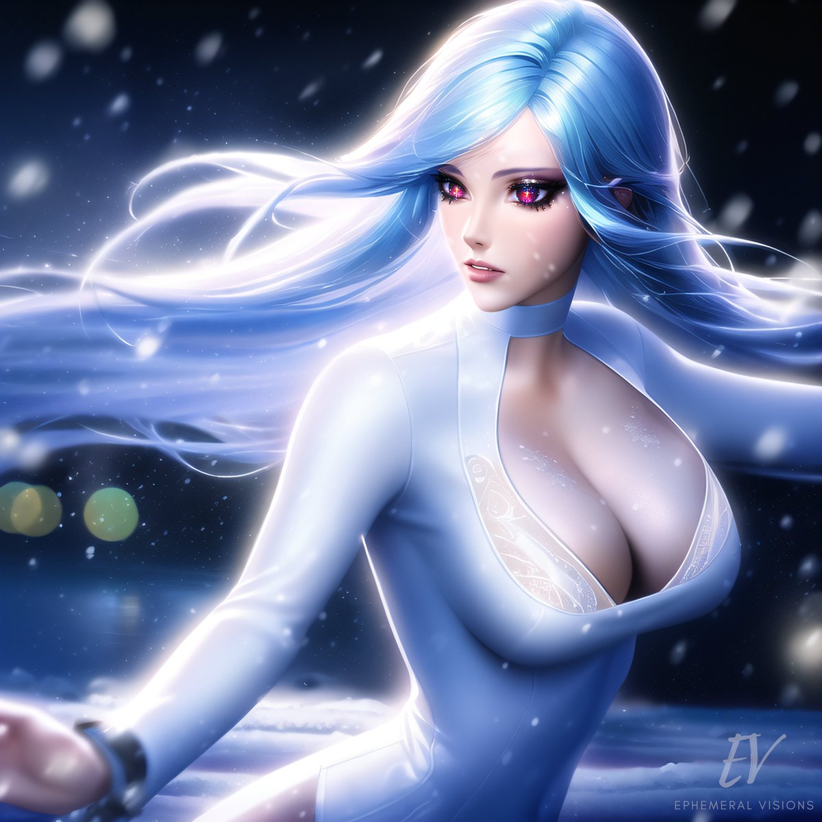 Ephemeral_Vis's tweet photo. Dancing like a flurry of snow kicked up by the wind, the spirit of ice turns a lake of water into a dance floor, just for herself.
#ice #icespirit #winterspirit #icegirl #snowgirl #iceart #snowspirit #wintergirl #beauty #beautiful #beautifulgirls #animeart #animeai #art https://t.co/bti7Send0B