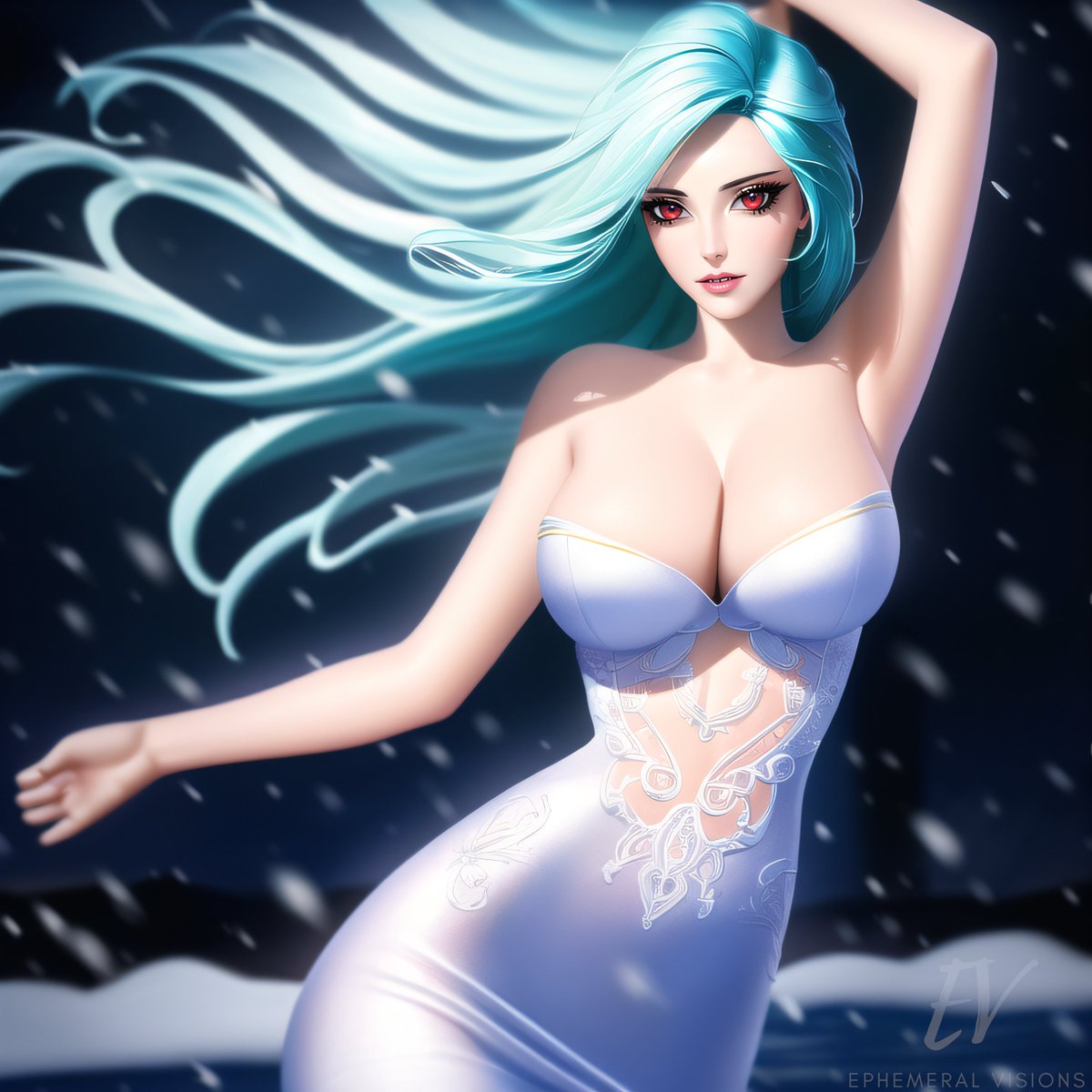 Ephemeral_Vis's tweet photo. Dancing like a flurry of snow kicked up by the wind, the spirit of ice turns a lake of water into a dance floor, just for herself.
#ice #icespirit #winterspirit #icegirl #snowgirl #iceart #snowspirit #wintergirl #beauty #beautiful #beautifulgirls #animeart #animeai #art https://t.co/bti7Send0B