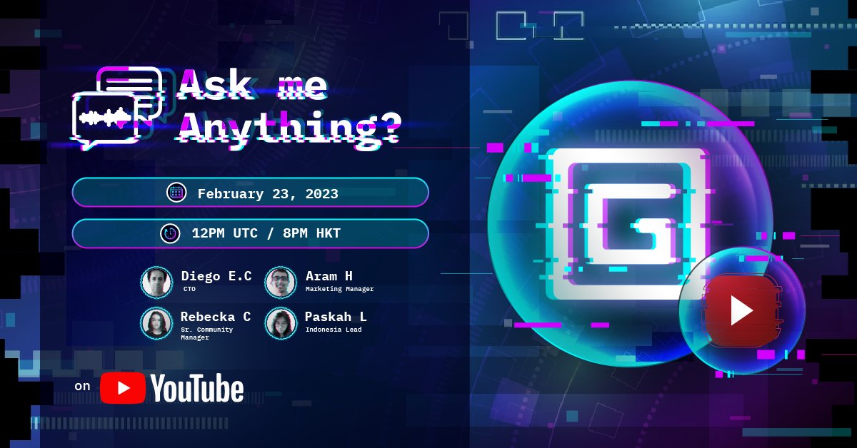 GlitchProtocol's tweet image. Mark your calendars, Glitchers! 

Join us for the monthly Glitch #AMA on YouTube Live to discuss developments in Phase IV, answer #community questions, and more.

🗓️ February 23, 2023 @ 12PM UTC | 8PM HKT
📍 youtube.com/watch?v=XJdkOu…

Get your questions ready, and see you there.
