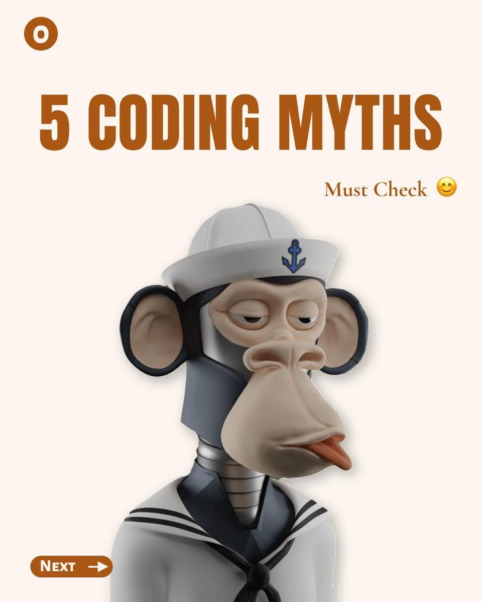 0xGaren's tweet image. Think you know everything about coding? 🤔
Think again! 😲
Here are 5 common coding myths that may surprise you! 🤯
#CodingMyths #WebDevelopment #Learning 💻🚀