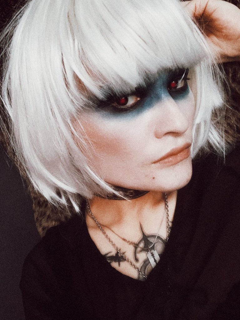 sleazy_art's tweet image. Hehe, I made a look a like for #Pris from #bladerunner