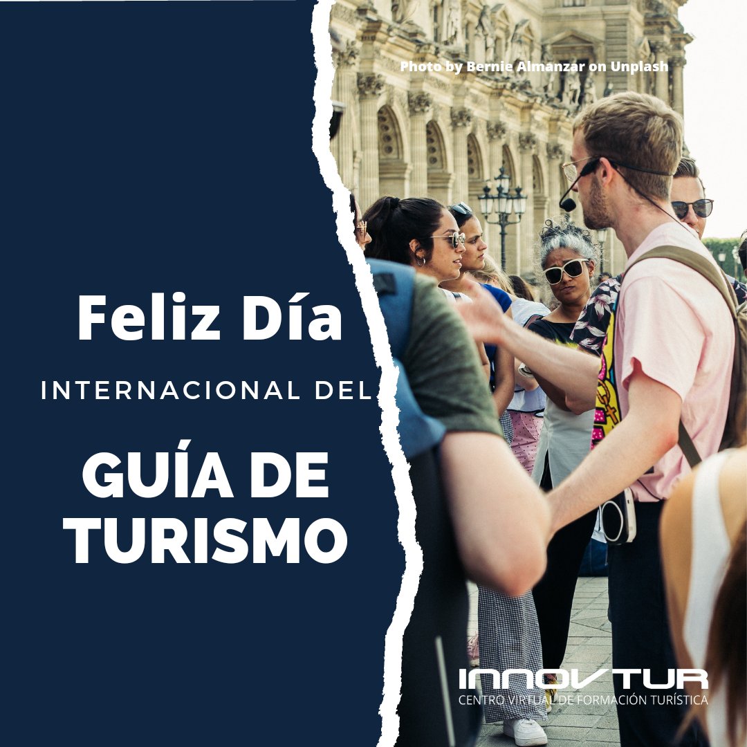 🌏 ¡Feliz día internacional del guía de turismo!
🙏 Gracias a todos los guías turísticos del mundo, por ser los intérpretes del patrimonio turístico de cada destino.
#guíasturísticos #guíasturismo
#DiaInternacional #Innovtur