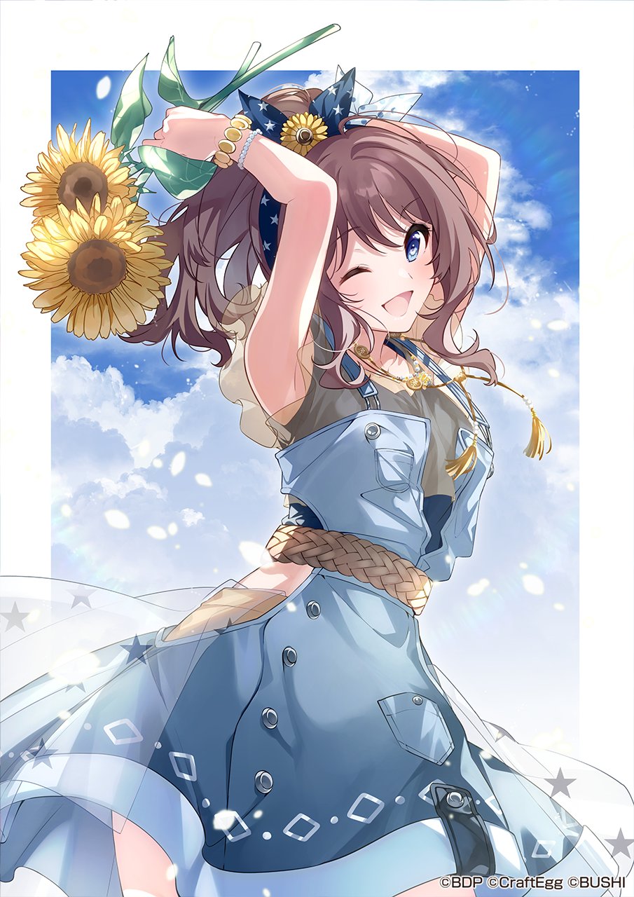イラスト原画　葵風紗 「バラと女の子」 桜もよん🌸日曜南 q-36a on X: 