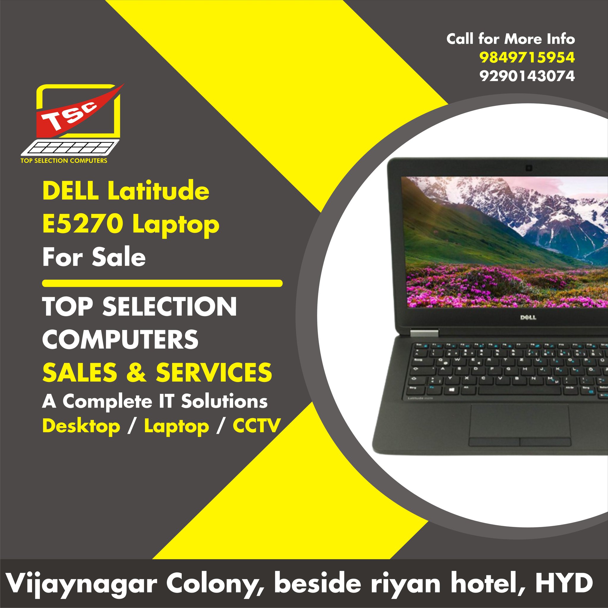 Top Selection Computers on Twitter "DELL Latitude E5270Laptop For Sale