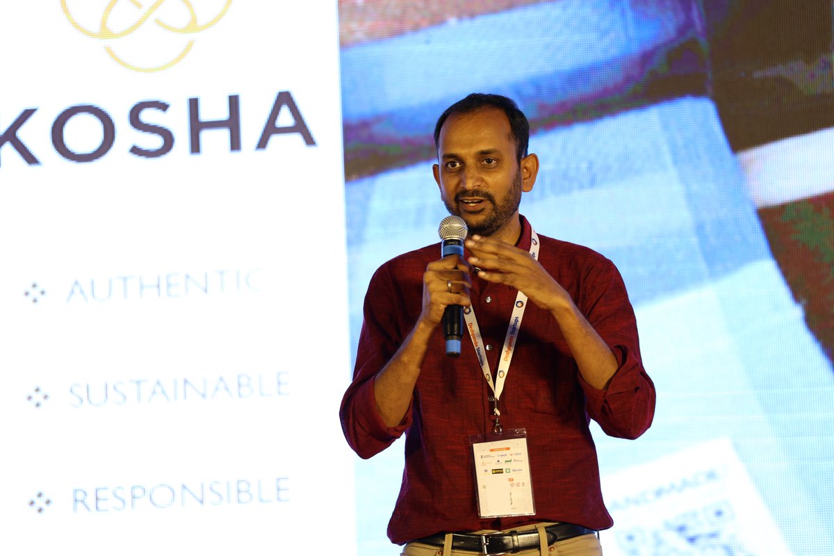 DeshpandeFdtn's tweet photo. Read more about how @kosha_handmade is leveraging #IoT and #AI based technologies to authenticate and digitally integrate the craft sector with global supply chains.

https://t.co/jbZiOdVTwS

#handicrafts #artisans #handlooms #handmade #DFstartups #socialimpact https://t.co/i542FoUGOJ