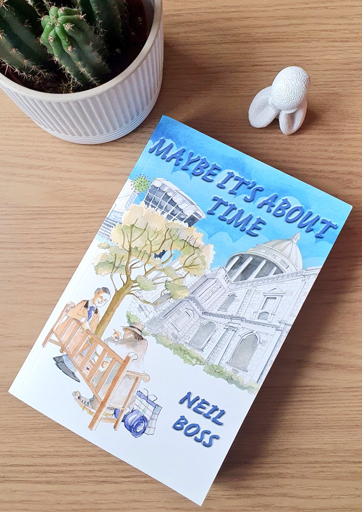 Thank you to @hyggebooktours and @iamneilboss for sending me a copy of #MaybeItsAboutTime for an upcoming blog tour! 💙