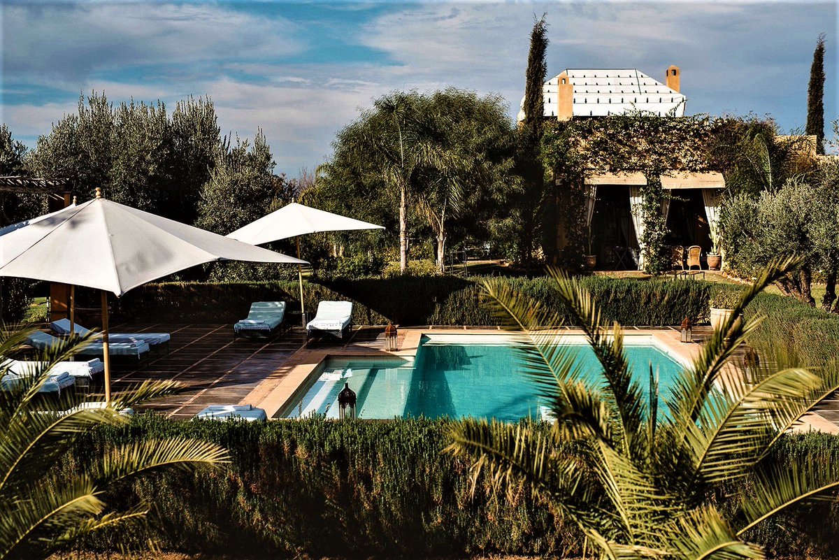 Villa Oliva is idyllically located between #Marrakech &amp; the Atlas Mountains.  This fully-staffed #villa is set in lush gardens, has 5 bedrooms &amp; large heated #pool! If you are in need of a break this #Easter, the villa is free for a week from 25/3, at a price of £5920 from £6895!