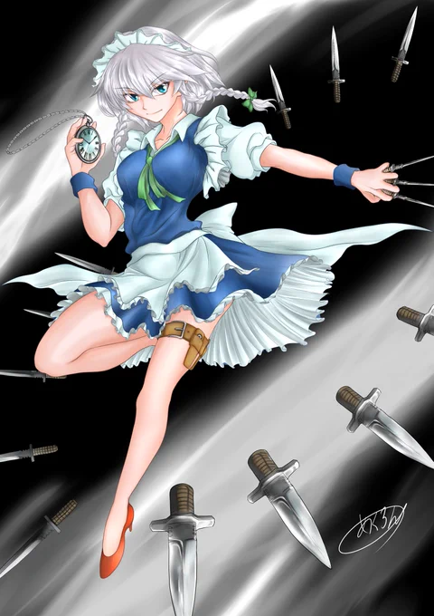 #これを見た人はメイドをTLに放流しよう 