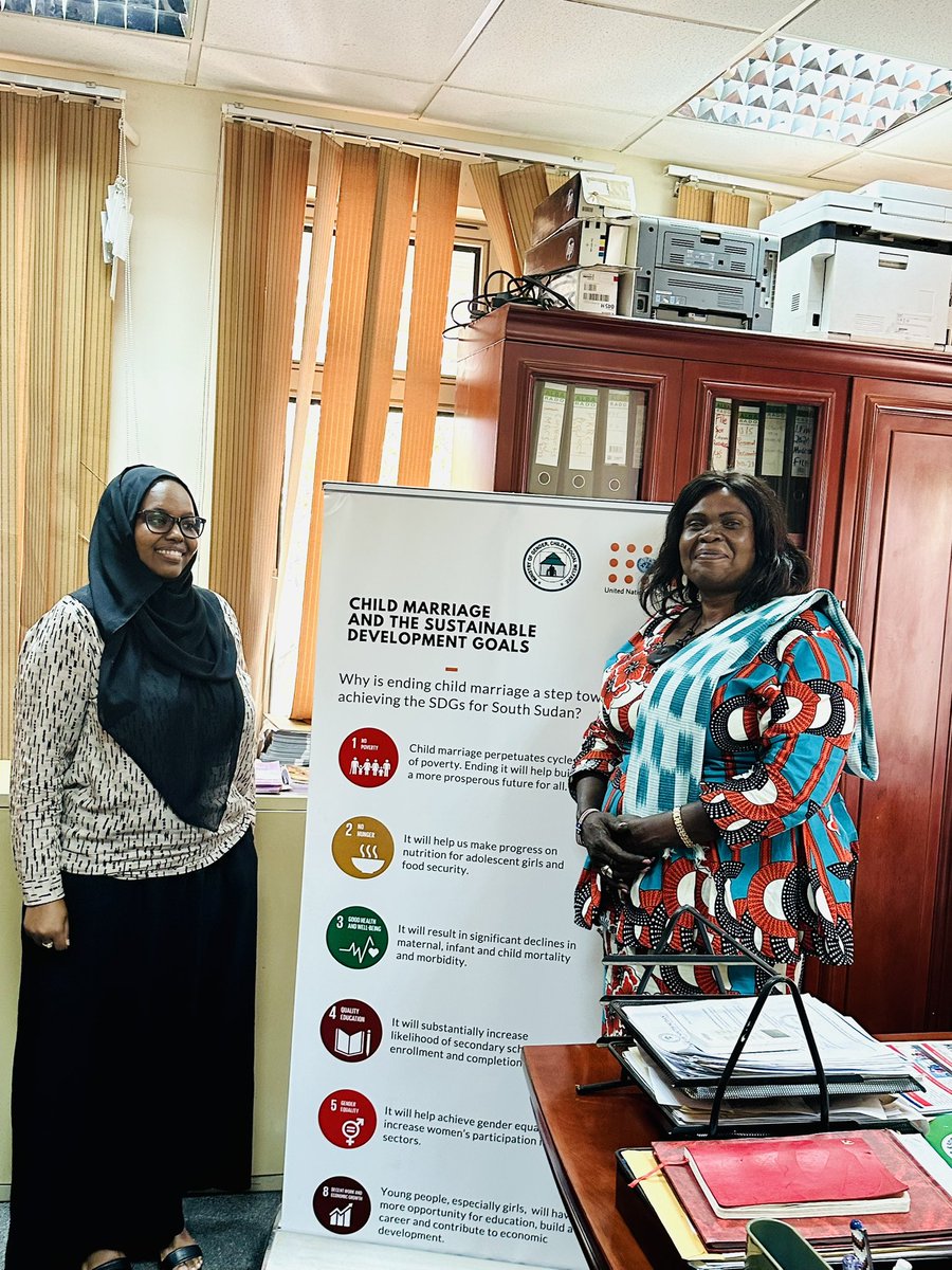 IGADgender's tweet photo. @IgadGender paid a courtesy call to Hon. Esther Ikere, Undersecretary of the Ministry of Gender, Child and Social Welfare in South Sudan and team as we finalize preparations for a training on engendering the constitutional process in South Sudan scheduled for this week. @nuurist https://t.co/16C6JwABi7