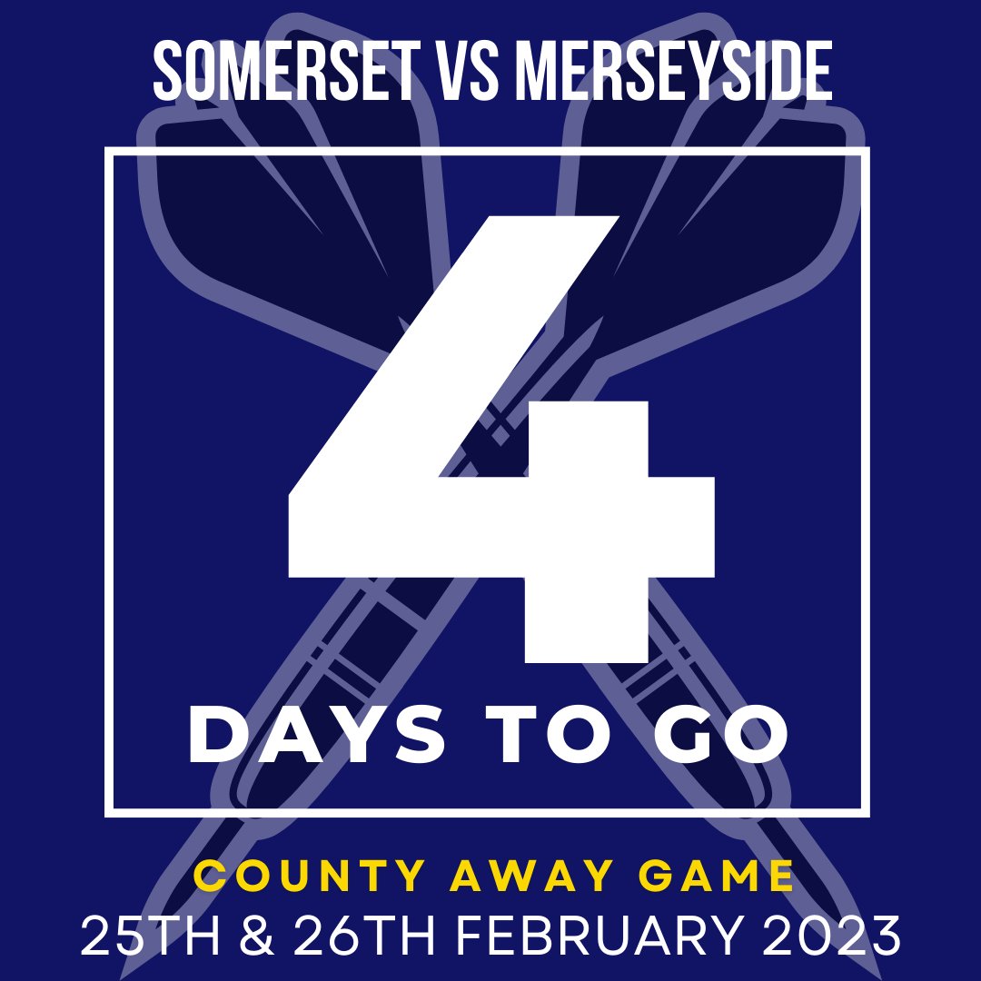 merseysidedarts's tweet photo. This weekend 👇 Somerset vs Merseyside away

#darts #dartsleague #countydarts #dartsteam #merseysidedarts https://t.co/f18DhEruRC