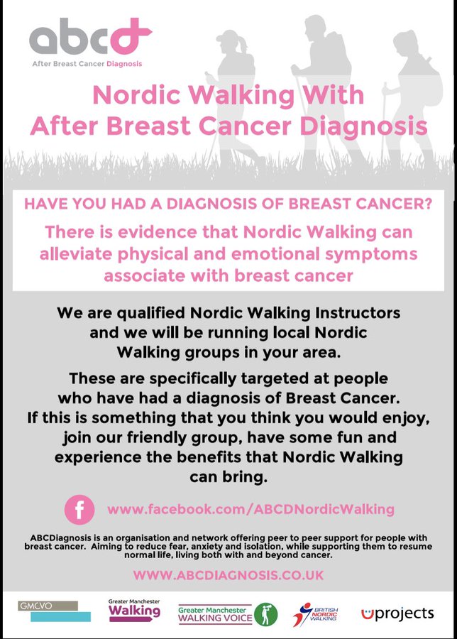 New groups are being set up in #GreaterManchester for #nordicwalkingwithabcd 
We have a facebook group to connect and find where the Instructors are 

I am starting my groups in #Saddleworth this week see the flyers below.

Please contact me for further info (info on the leaflet)