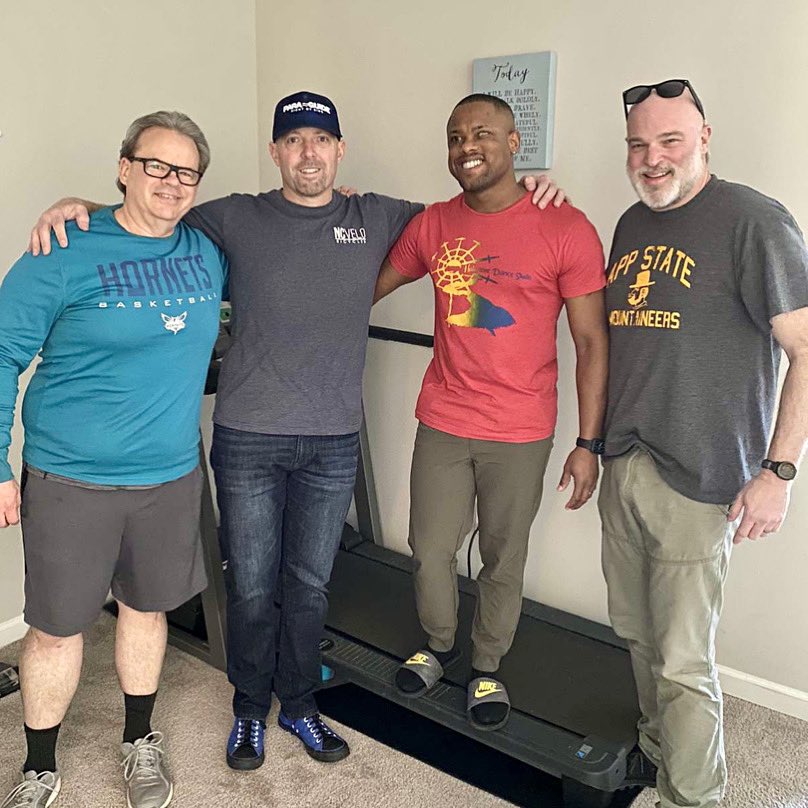 para_guide's tweet image. With the help of our friends at @F3Harrisburg , we moved a donated treadmill (thanks @SunAndSkiSports) from storage at @MorningstarStor to DJs house so he will have access to running at home. Teamwork!

#VisuallyImpaired #Inclusion #Accessibility @psharrold @chadsroberts