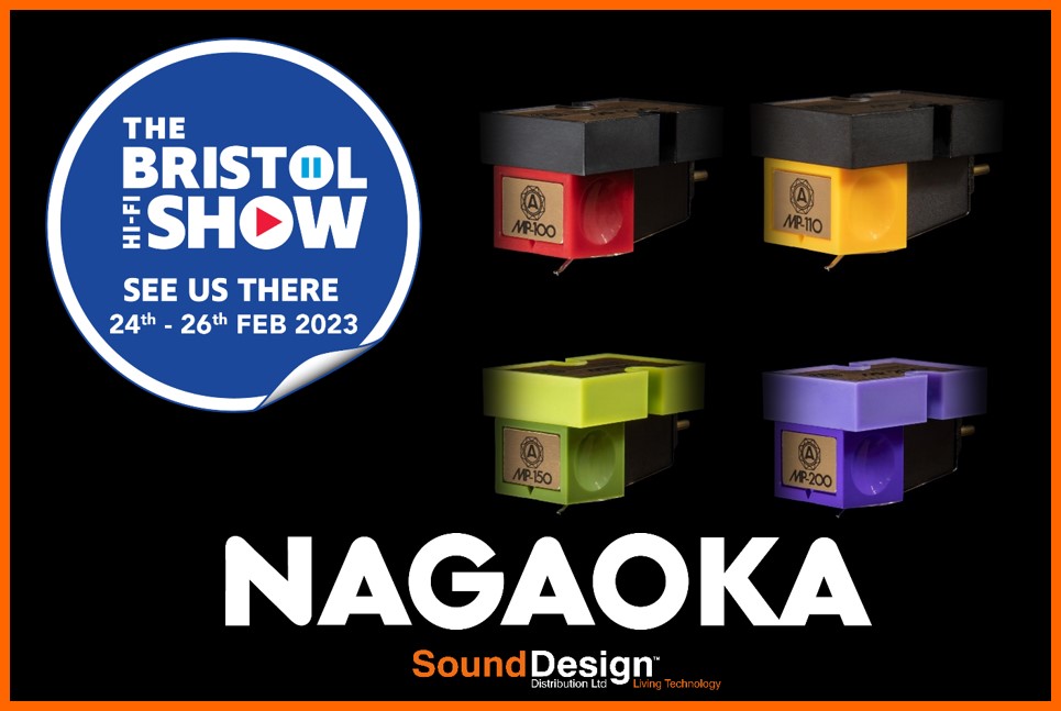 Just 3 days to go! Meet the 
@Nagaoka and @SDD_SoundDesign
  team on stand 7b.  See the complete line of NAGAOKA's award-winning phono cartridges and accessories. We look forward to seeing you there!
#bristolshow #whathifi #sounddesigndistribution
@bristolhifishow @whathifi