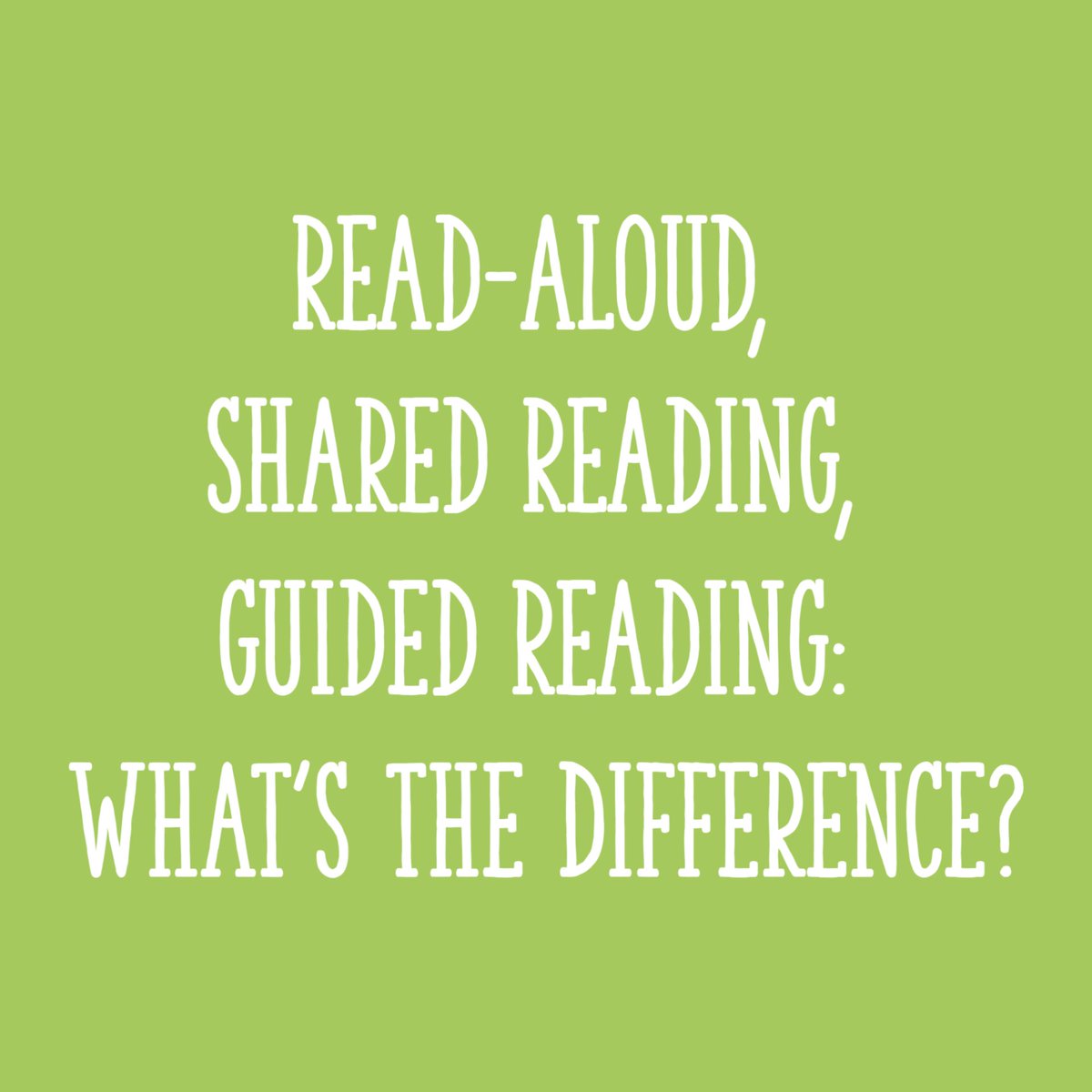 TCEA's tweet image. Read-Aloud, Shared #Reading, Guided Reading: What’s the Difference?

sbee.link/arqcjnmu8e 
via Learning at the Primary Pond 
#ela #elemchat