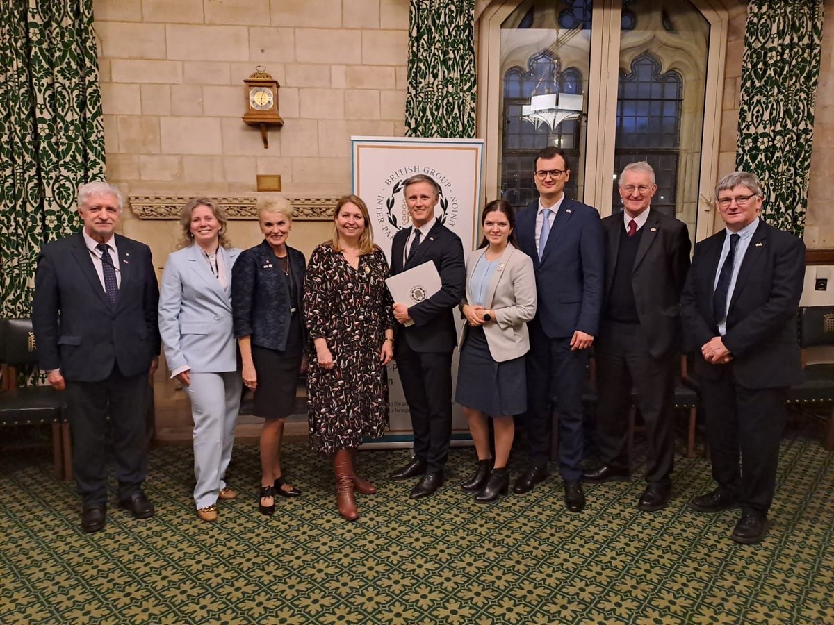 At the centre of the first day of our visit to London was meeting w/ <a href="/craig4nwarks/">Craig Tracey</a> and <a href="/JWhittingdale/">Sir John Whittingdale MP</a>, chair and vice-chairs of the <a href="/UKParliament/">UK Parliament</a>'s cooperation group with Latvia, and other colleagues to discuss the future cooperation between Latvia and British parliaments..