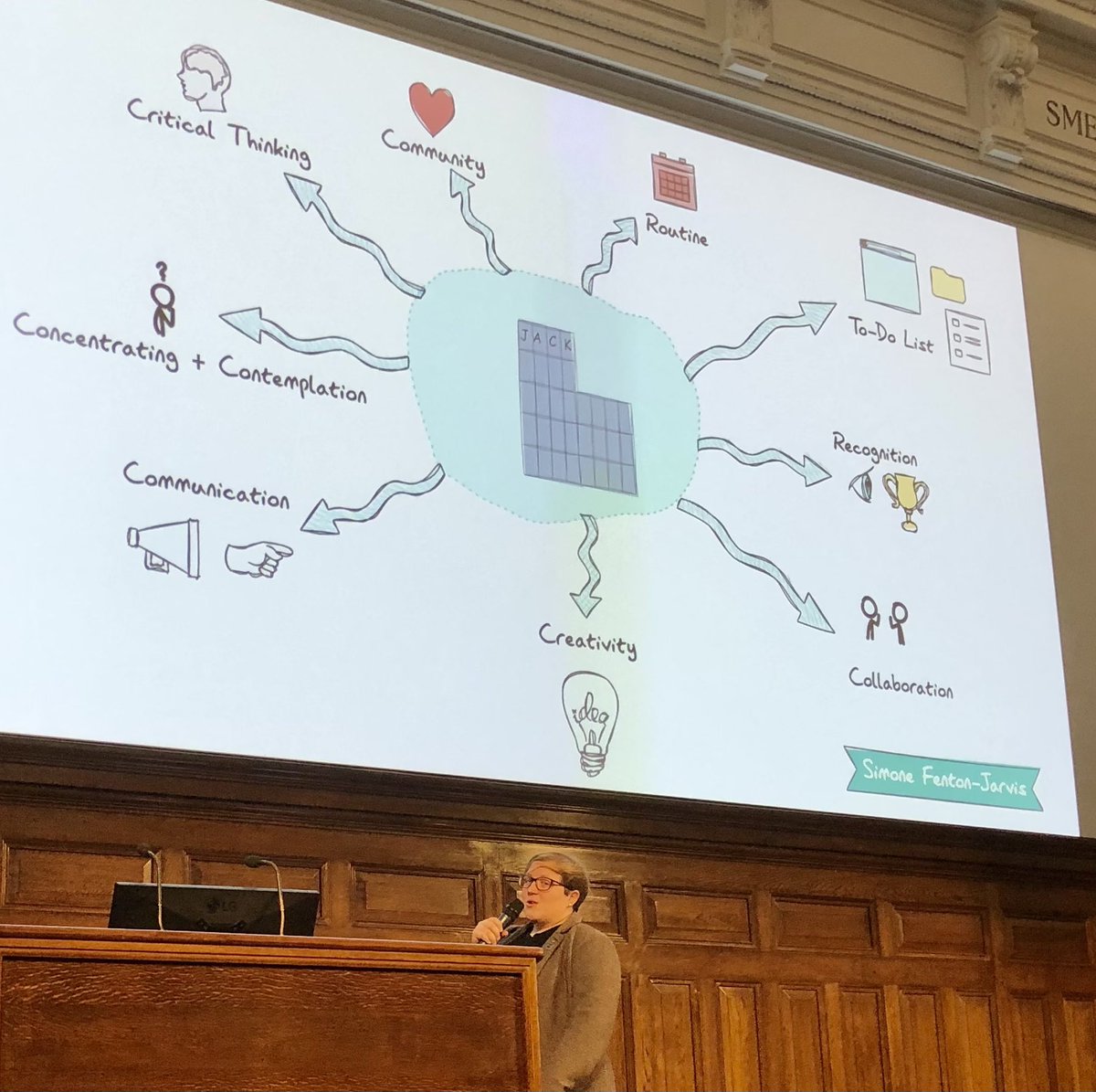 Such a refreshing outlook from Simone <a href="/ChiefWorkplace/">Simone Fenton-Jarvis</a> 

PS get a copy of her book if you haven’t read it yet! 📖 
#wpfut23 #human