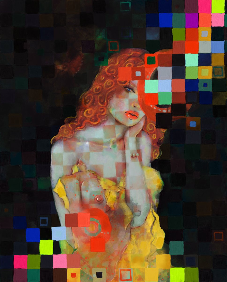 nftlisa's tweet photo. Adding colors I don't like https://t.co/VoOJ4kVWqo