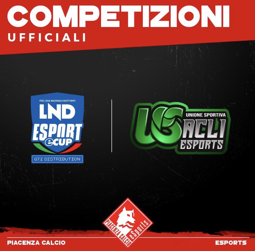 Piacenza Calcio eSports (@piacenza_esp) on Twitter photo ๐ข Comunicazione Piacenza Calcio eSports
<a href="/LNDEsport1/">LND Esport</a> e <a href="/us_acli/">Esport Us Acli</a> saranno le due competizioni ufficiali, a quali prenderanno parte, i nostri ragazzi della sezione #11vs11 #ProClub โช๏ธ๐ด
#iotifopiace ๐ช๐ป ๐ข Comunicazione Piacenza Calcio eSports
<a href="/LNDEsport1/">LND Esport</a> e <a href="/us_acli/">Esport Us Acli</a> saranno le due competizioni ufficiali, a quali prenderanno parte, i nostri ragazzi della sezione #11vs11 #ProClub โช๏ธ๐ด
#iotifopiace ๐ช๐ป
