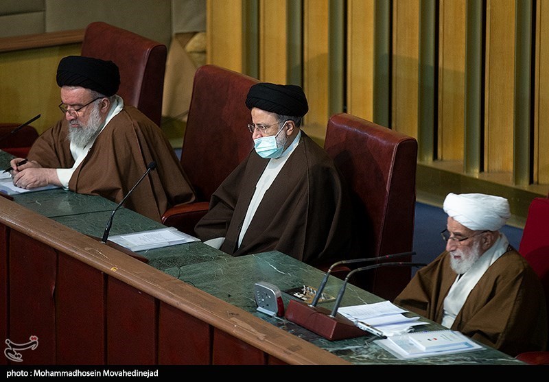 JasonMBrodsky's tweet photo. Today 95 year-old Ahmad Jannati was reelected as chairman of #Iran's Assembly of Experts. Ebrahim Raisi and Hashem Hosseini Bushehri were also elected as the first deputy and second deputy of the Assembly. https://t.co/VTRIbpCD2t