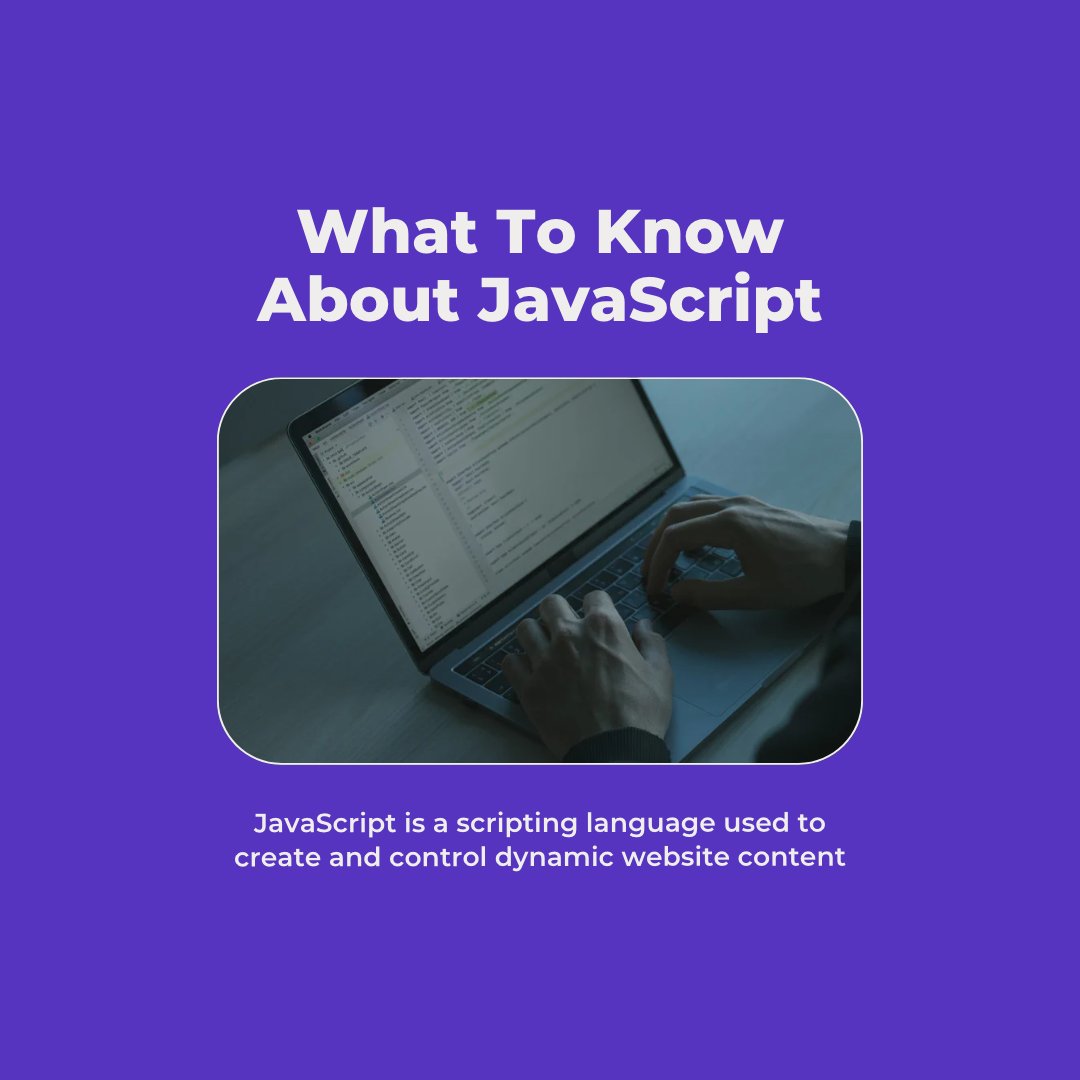 bareacademy_'s tweet photo. JavaScript is a scripting language used to create and control dynamic website content, i.e. anything that moves, refreshes, or otherwise changes on your screen without requiring you to manually reload a web page.

#javascript #programming #webdevelopment https://t.co/T4cF7HIWHO