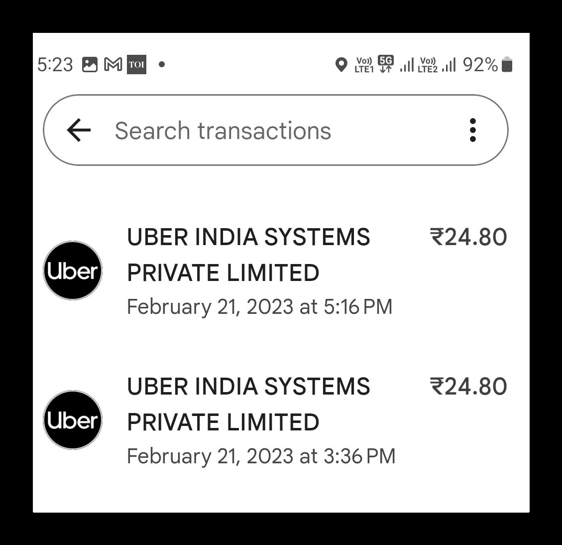 I jave paid this bill twice still it is asking for money . <a href="/Uber/">Uber</a> @UberINSupport