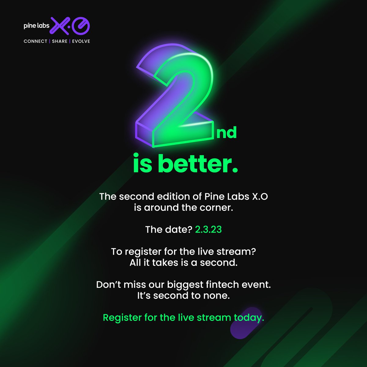PineLabs's tweet photo. You won’t get a second chance to witness disruption like this. Register now at: https://t.co/C6UDi8EEYI
#PineLabs #DecodingDisruption #X0 https://t.co/qFfXZt2FRf