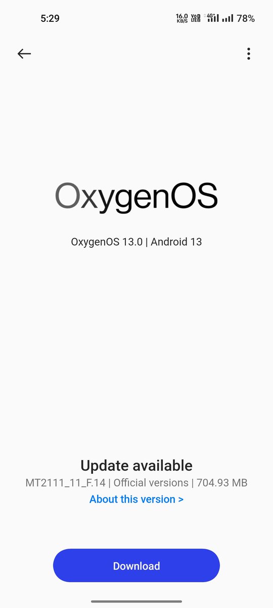 proudmohd's tweet image. OnePlus 9rt Update available in India #OnePlus9rt #9rt #OP9rt .!