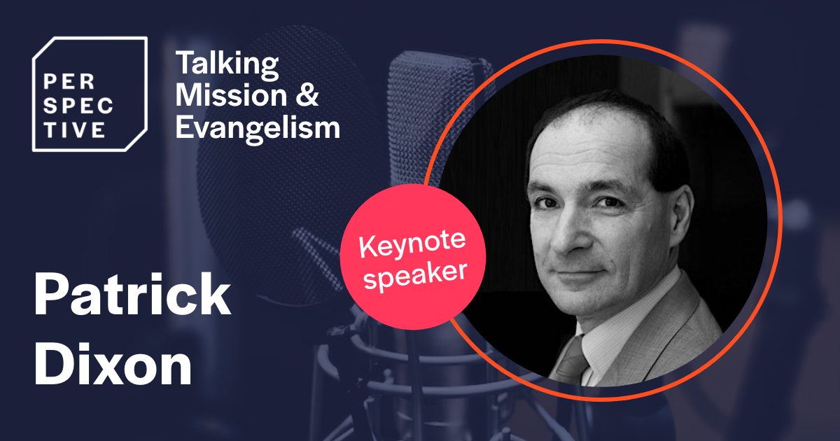 HOPEtogether's tweet photo. What are the signs of the times? How will the church thrive in the post covid world?
Patrick Dixon (Futurologist) will speak about the church's future in a post-covid world.
Save the date! Join us online Saturday, March 25, from 10.00 -11.30 on zoom
#perspective #prayeruk https://t.co/DCZAWBH2HG
