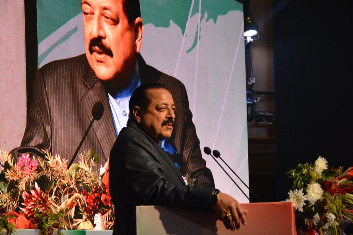 RBakshee's tweet photo. Union Minister ⁦@DrJitendraSingh⁩ talked about making #GeoSpatialPolicy more easily understood and accessed by citizens .He was Speaking at “Conference On GeoSpatialPolicy For National Development today in Delhi . https://t.co/K4QpN4oKV7